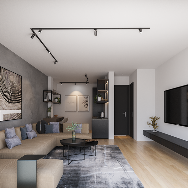 Athinum 9- living-Penthouse
