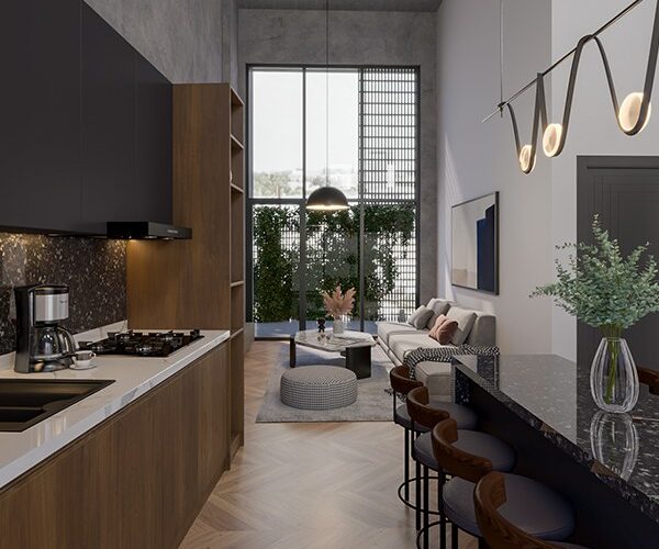 ATHINUM 8 - GARGITTION 23-maisonette GF-A1 kitchen