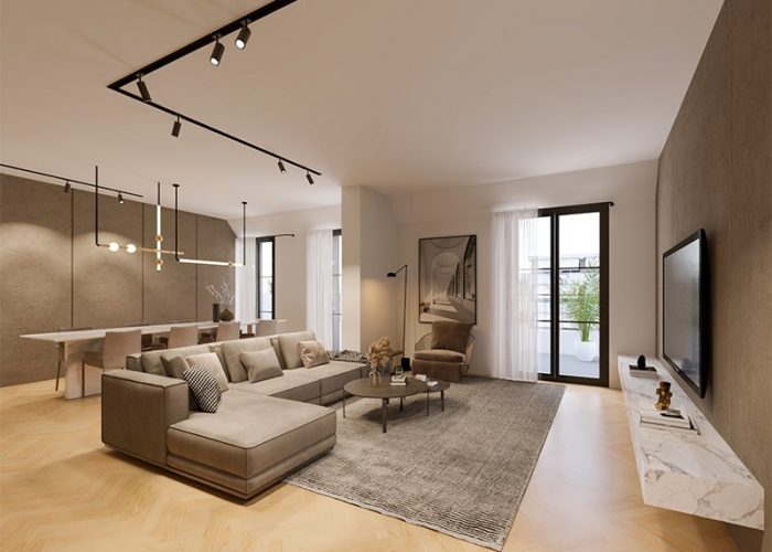 Athinum 2- Penthouse living area-3