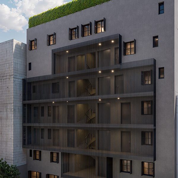Athinum 2 back facade