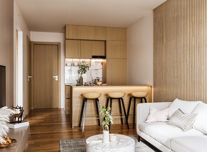 Athinum 5- Appianou 1 Simplex-living-kitichen