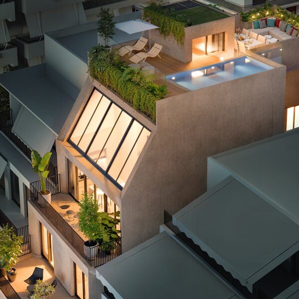 Athinum 5- Appianou 1 Top view night