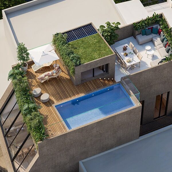 Athinum 5- Appianou 1 Top view -penthouse
